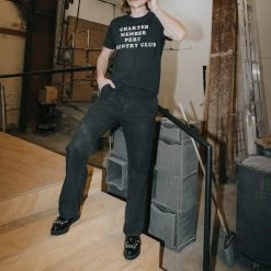 A3017 Black TUKskin™ Buckle Pointed Creeper