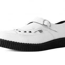A3018 White TUKskin™ Buckle Pointed Creeper