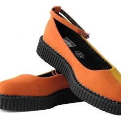 A3041L Sunkissed Twist Ballet Ankle Strap Creeper Women