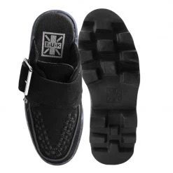 A3066 Black Marble Dino Lug Mule New Arrivals