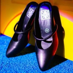 A3067L Women Black TUKskin™ Ball Heel