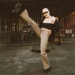 A3084L Black TUKskin™ Square Nosebleed Loafer New Arrivals