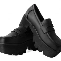 A3084L Black TUKskin™ Square Nosebleed Loafer New Arrivals