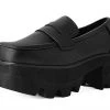 A3084L Black TUKskin™ Square Nosebleed Loafer New Arrivals