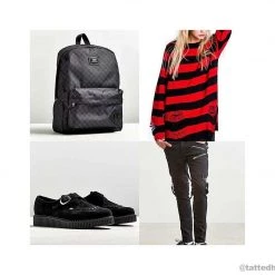 A8139 Suede Pointed Buckle Creeper