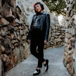 A8140 Two-tone Pointed Creepers