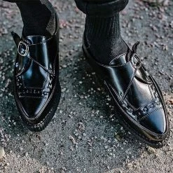 A8520 Pointed Buckle Creepers