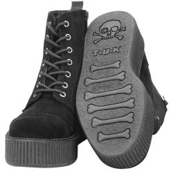 A8642L Women Black Suede Viva Mondo Boots