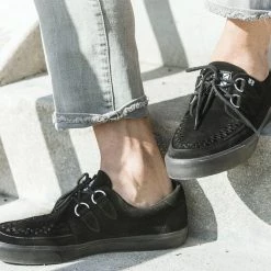 A9178 Black Suede D-Ring VLK Sneaker