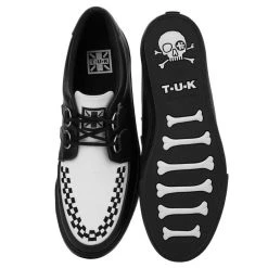 A9180 Black & White D-Ring VLK Sneaker Women