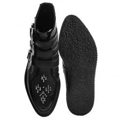 A9413 Black TUKskin™ Western Buckle Pointed Boot