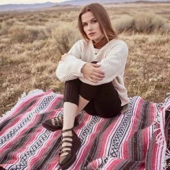 A9417L Black TUKskin™ Multi-Strap Pointed Mary Jane Creeper