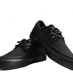 A9486 Black Basic Twill D-Ring VLK Sneaker