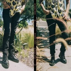 A9636 Women Black TUKskin™ Pointed Lace Up Boot