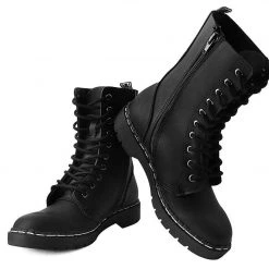A9647 Black 10-Eye Gibson Boot