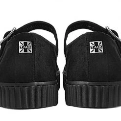 A9677L Black Pointed EZC Mary Jane Women