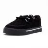 A9723B Black 2-Ring VLK Creeper Toddler Sneaker Vegan