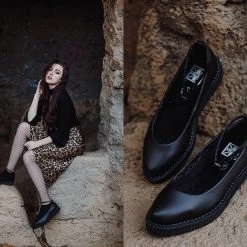 A9729L Black TUKskin™ Ballet Creeper Women