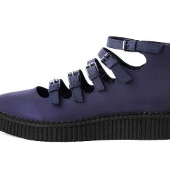 A9730L Women Midnight Chameleon Multi-Strap Mary Jane