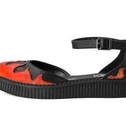 A9731L Black TUKskin™ Flame Sandal Women