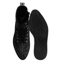 A9746 Black TUKskin™ 7-Eye Spiderweb Glow Boot