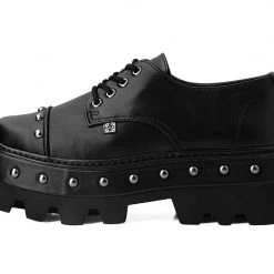 A9770 Black Stud Gibson Dino Lug Sole Women