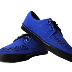 A9871 Electric Blue Suede D-Ring VLK Sneaker
