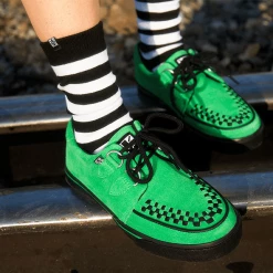 A9872 Green Suede VLK Sneaker