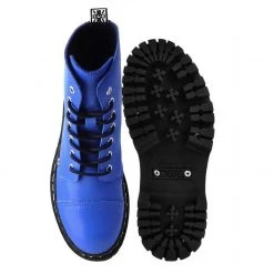 A9891 Electric Blue Double Decker Boot Women