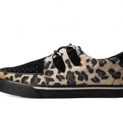 A9946 Black & Tan Leopard Hair VLK Sneaker Women