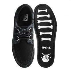 A9948 Black & Grey Leopard Hair VLK Sneaker