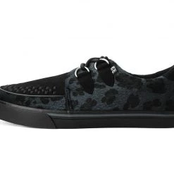 A9948 Black & Grey Leopard Hair VLK Sneaker