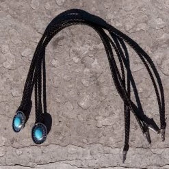 BL02 Women Turquoise Western Bolo Shoe Tie
