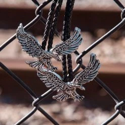 BL03 Western Eagle Bolo Shoe Tie
