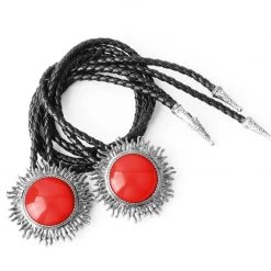 BL08 Women Rust Sun Bolo Shoe Tie