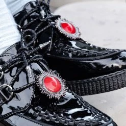 BL08 Women Rust Sun Bolo Shoe Tie