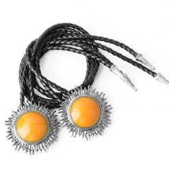 BL09 Mustard Sun Bolo Shoe Tie