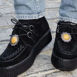 BL09 Mustard Sun Bolo Shoe Tie