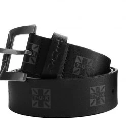 BT03 Black T.U.K Logo 40mm Belt Women