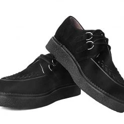 D9760 Black Suede 1970 Original Creeper Women