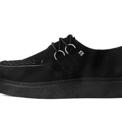 D9760 Black Suede 1970 Original Creeper Women