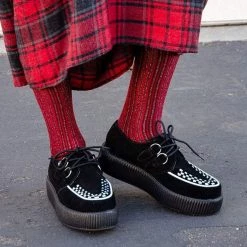 V8366 Two Tone Suede Creepers