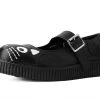 F3082L New Arrivals Black TUKskin™ Kitty Viva II Mary Jane
