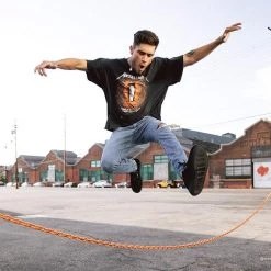 F7270 Women Black Suede Viva II Low Creeper