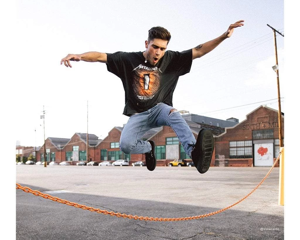 F7270 Women Black Suede Viva II Low Creeper