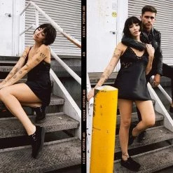 F7270 Women Black Suede Viva II Low Creeper