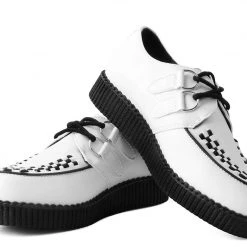 F9673 Women White TUKskin™ Viva II Low Creeper