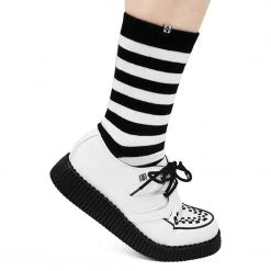 F9673 Women White TUKskin™ Viva II Low Creeper