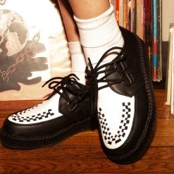 F9681 Women Black & White TUKskin™ Viva II Creeper