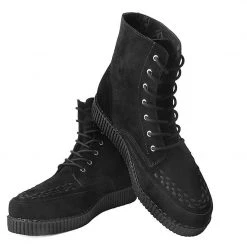 F9710 Women Black Suede 7-Eye Viva II Boot